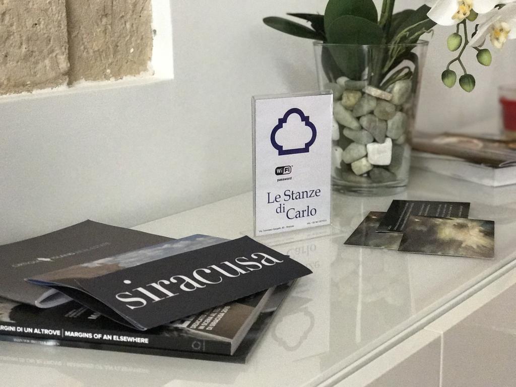 Le Stanze Di Carlo Apartment Syracuse Exterior foto